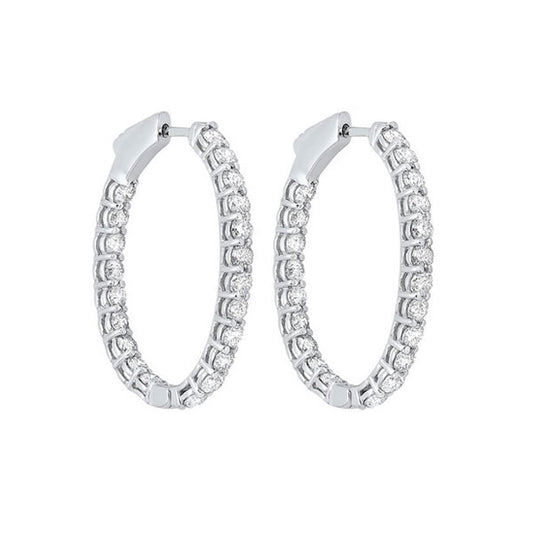 Gems One 14Kt White Gold Diamond (3Ctw) Earring