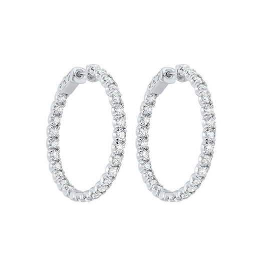 Gems One 14Kt White Gold Diamond (5Ctw) Earring