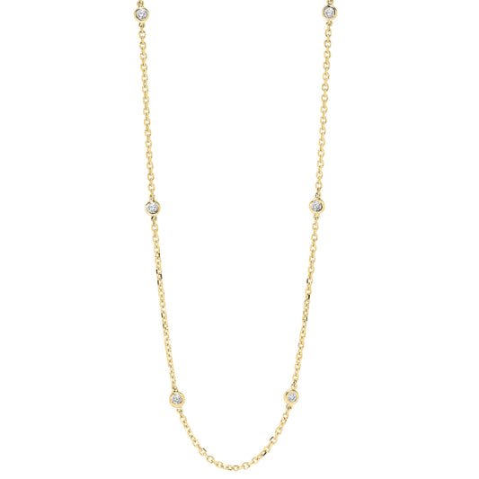 Gems One 14Kt Yellow Gold Diamond (1/2Ctw) Necklace