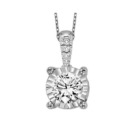 Gems One 14Kt White Gold Diamond (3/4Ctw) Pendant