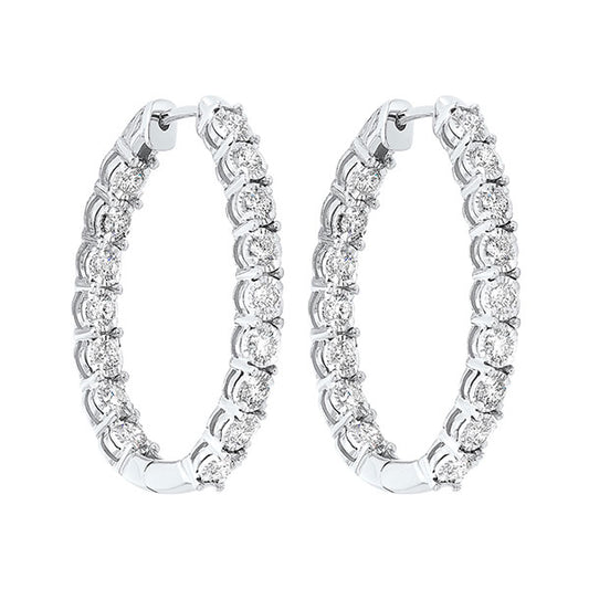 Gems One 14Kt White Gold Diamond (3/4Ctw) Earring