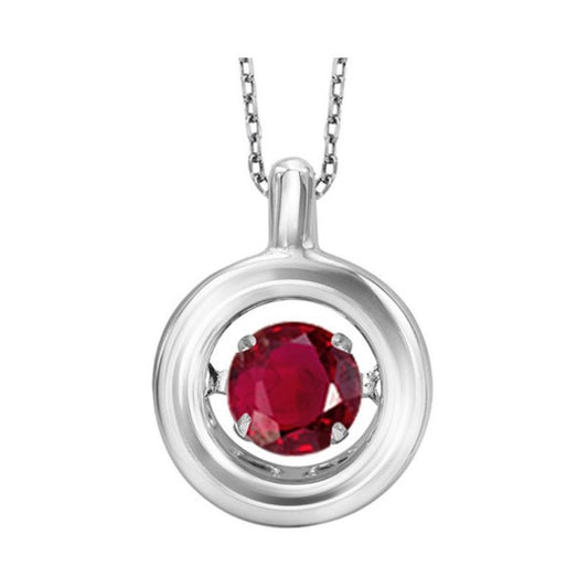 Gems One Silver (SLV 995) Rhythm Of Love Neckwear Pendant