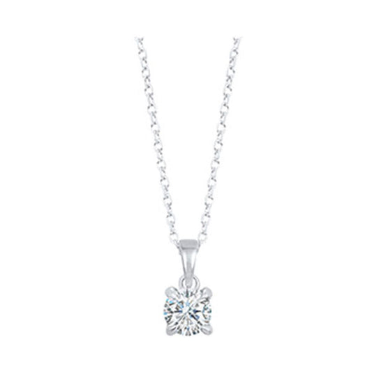 Gems One 14Kt White Gold Diamond (1/3Ctw) Pendant