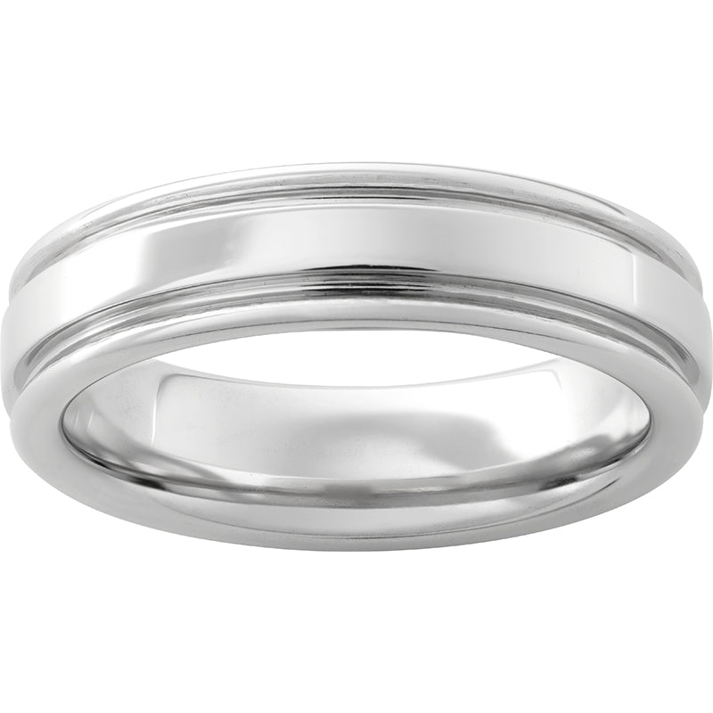 Serinium Rounded Edge Band with Polish Finish