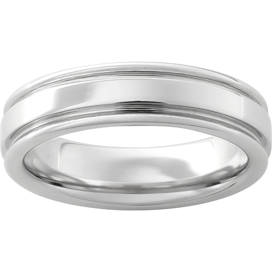 Serinium Rounded Edge Band with Polish Finish