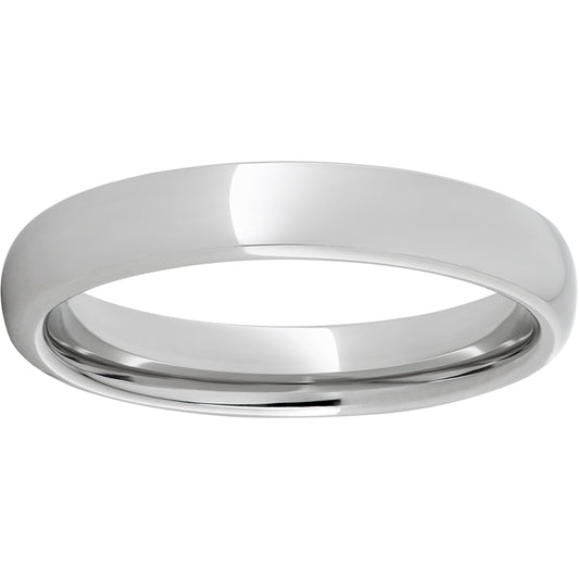 Serinium Domed Band with Polish Finish