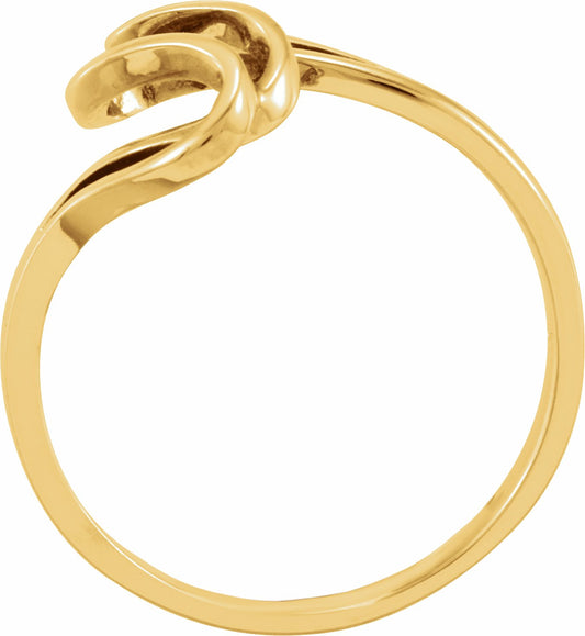 14K Yellow Metal Fashion Ring