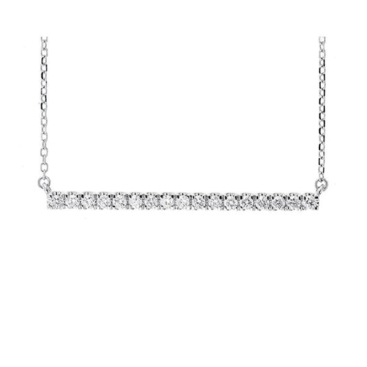 Gems One 14Kt White Gold Diamond (1/4Ctw) Pendant