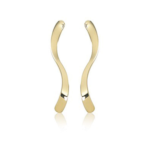 Carla 14k Yellow Gold Curve Wire