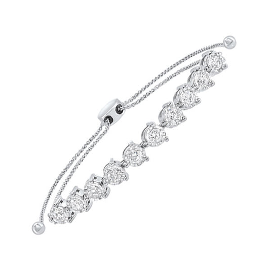 Gems One 14Kt White Gold Diamond (1 1/2Ctw) Bracelet