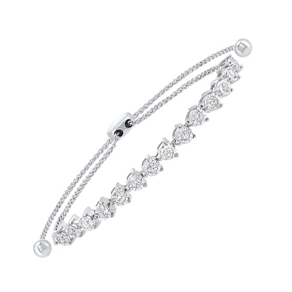 Gems One 14Kt White Gold Diamond (1/2Ctw) Bracelet