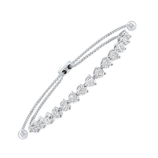 Gems One 14Kt White Gold Diamond (1/2Ctw) Bracelet