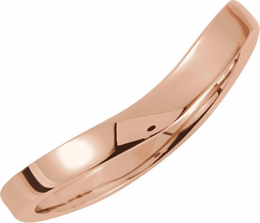 14K Rose Stackable Ring