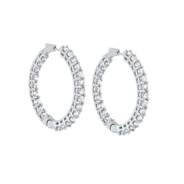 Gems One 14Kt White Gold Diamond (10Ctw) Earring