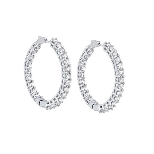 Gems One 14Kt White Gold Diamond (10Ctw) Earring