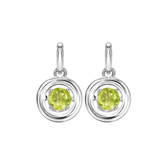 Gems One Silver (SLV 995) Rhythm Of Love Fashion Earrings