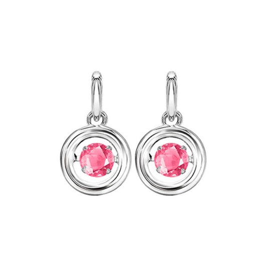 Gems One Silver (SLV 995) Rhythm Of Love Fashion Earrings