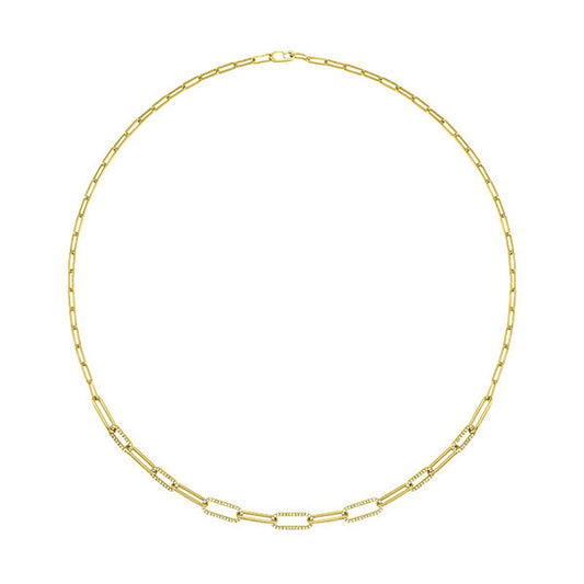 Gems One 14Kt Yellow Gold Diamond (1/2Ctw) Necklace