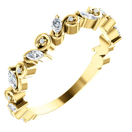 Stuller 14k Yellow Gold Diamond Anniversary Band