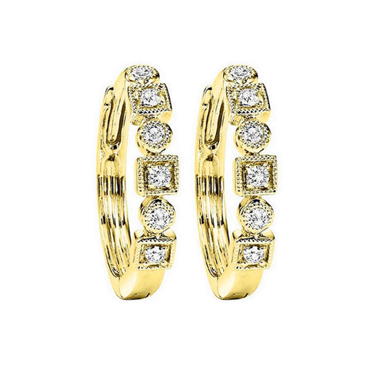 Gems One 10Kt Yellow Gold Diamond (1/8Ctw) Earring