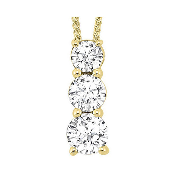 Gems One 14Kt Yellow Gold Diamond (3/4Ctw) Pendant