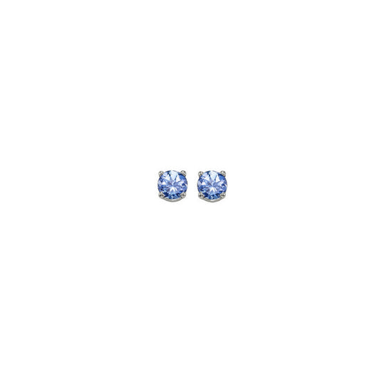 Gems One 14Kt White Gold Tanzanite (1/5 Ctw) Earring