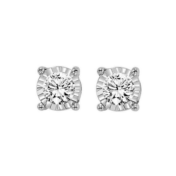 Gems One 14Kt White Gold Diamond (1Ctw) Earring