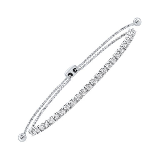 Gems One 14Kt White Gold Diamond (1/4Ctw) Bracelet