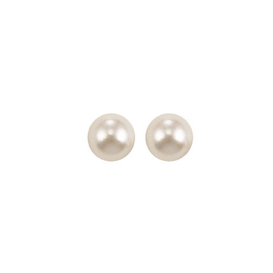 Gems One 14Kt White Gold Pearl (1 Ctw) Earring