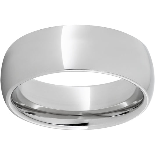 Serinium Domed Band with Polish Finish