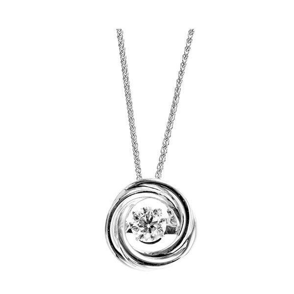 Gems One 14Kt White Gold Diamond (1/4Ctw) Pendant