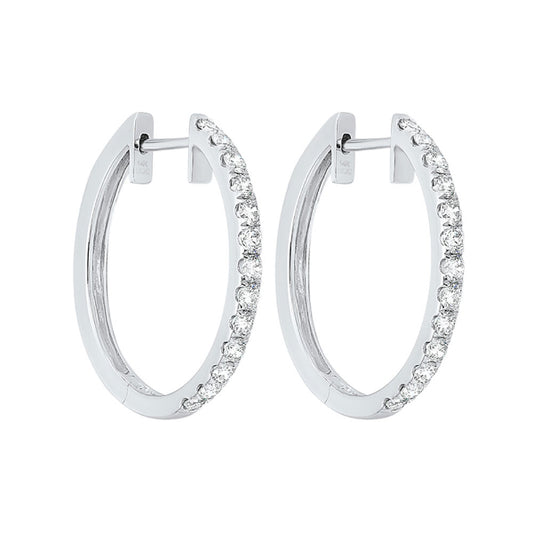 Gems One 14Kt White Gold Diamond (3/4Ctw) Earring