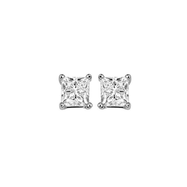 Gems One 14Kt White Gold Diamond (1/2Ctw) Earring