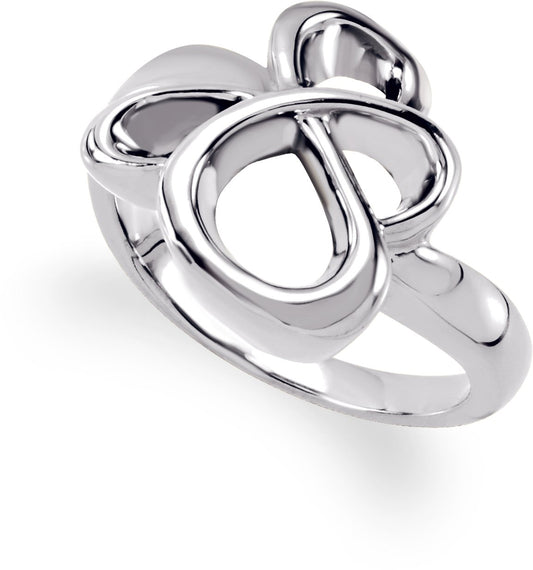 14K White Metal Fashion Ring