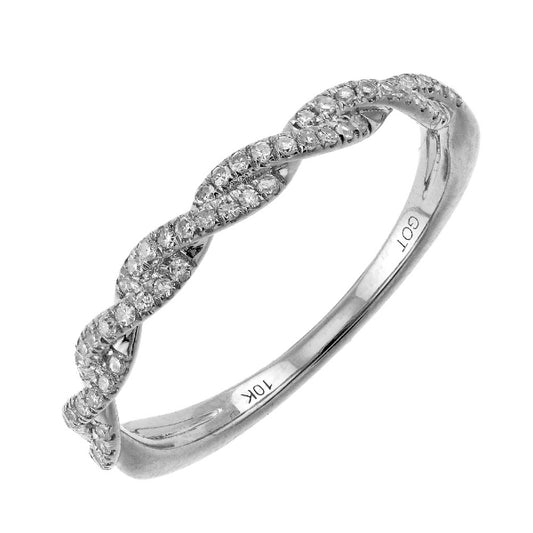 Gems One 10Kt White Gold Diamond (1/6Ctw) Ring