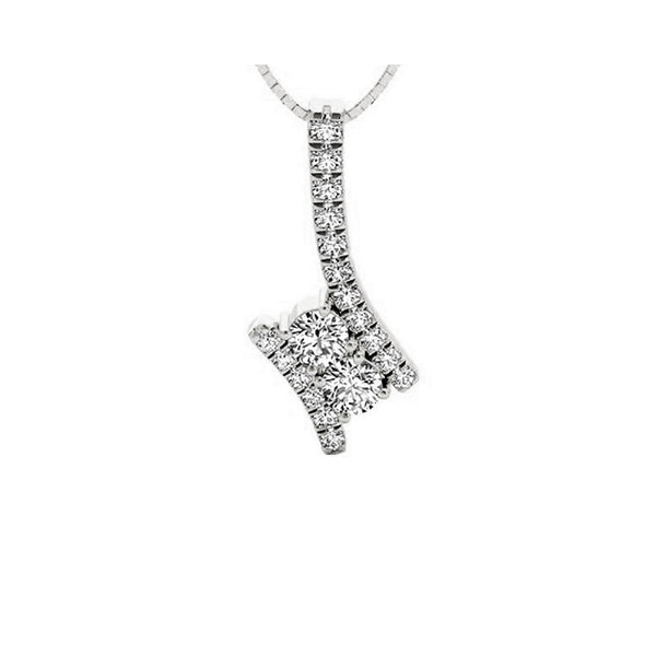 Gems One 14Kt White Gold Diamond (1/2Ctw) Pendant