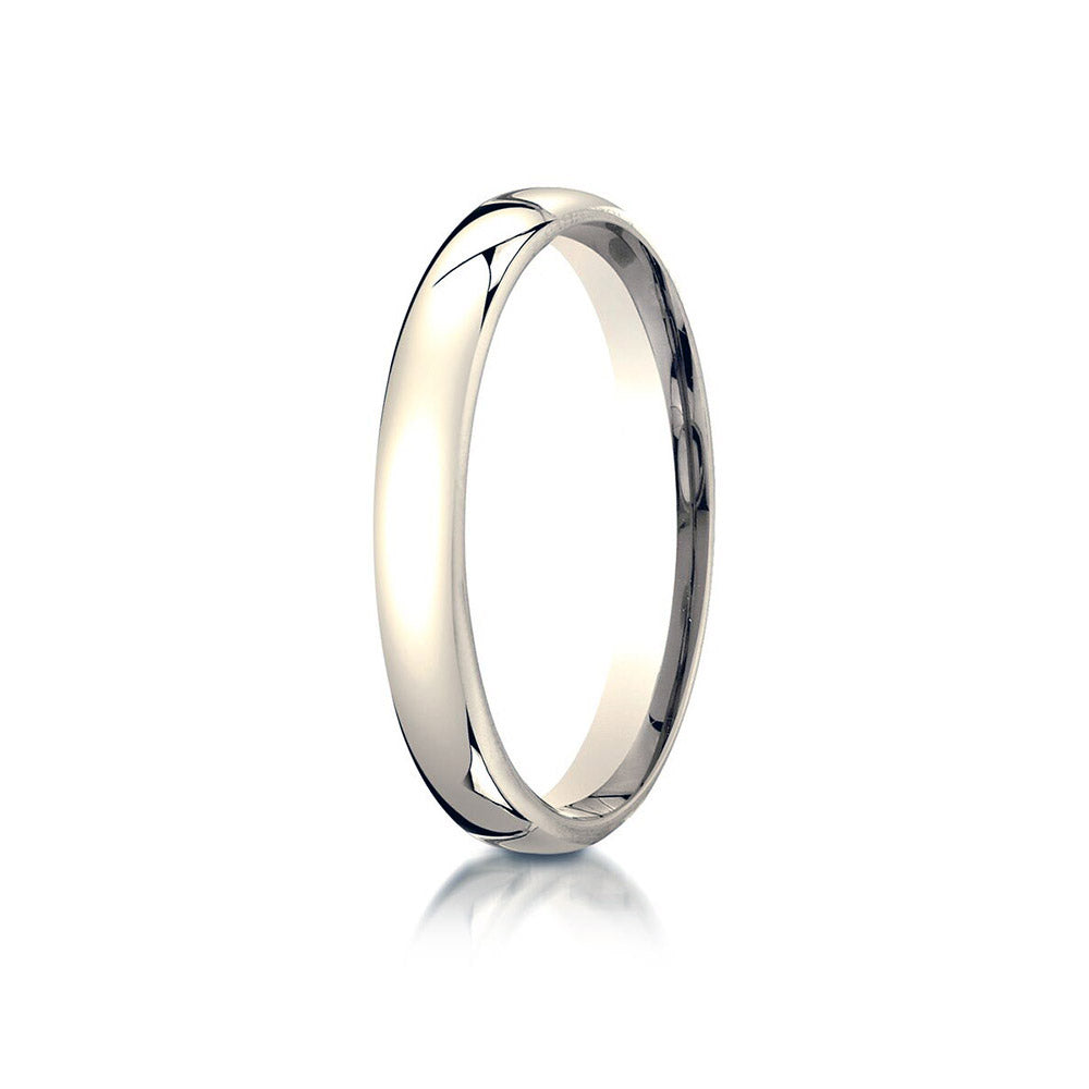 18K Yellow Gold 3.5mm  European Comfort-Fit