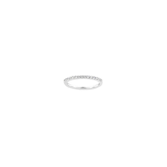 14k White Gold 0.23ct Diamond Wedding Band