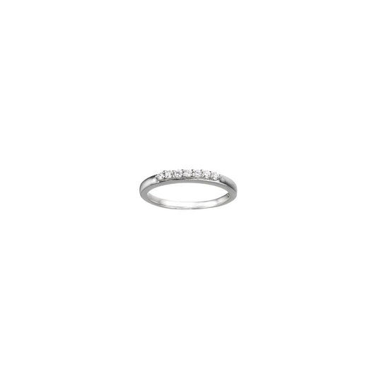 Platinum 0.15ct Diamond Wedding Band