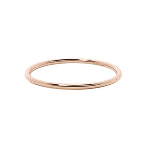 Carla 14k Rose Gold Plain Ring