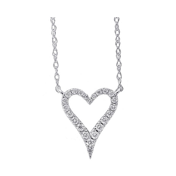 Gems One 10Kt White Gold Diamond (1/10 Ctw) Pendant