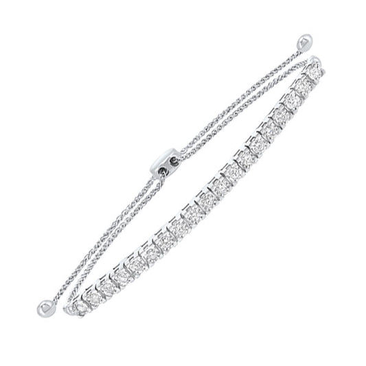 Gems One 14Kt White Gold Diamond (1/2Ctw) Bracelet