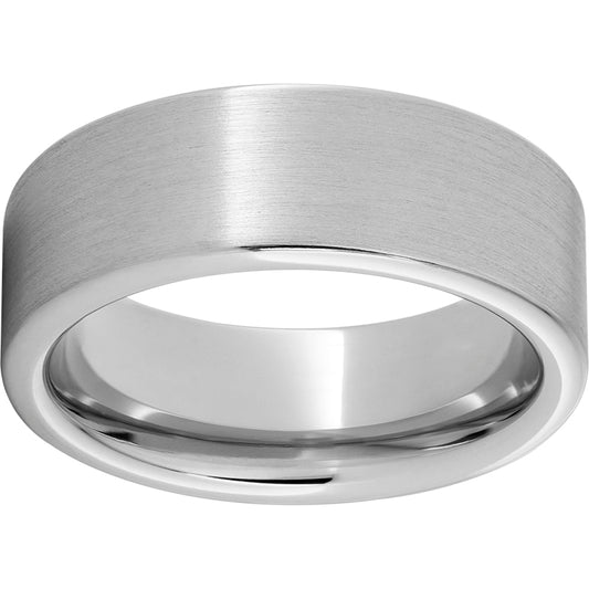 Serinium Pipe Cut Band with Satin Finish