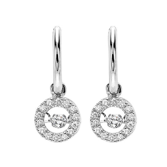 Gems One 10Kt White Gold Diamond (1/5Ctw) Earring