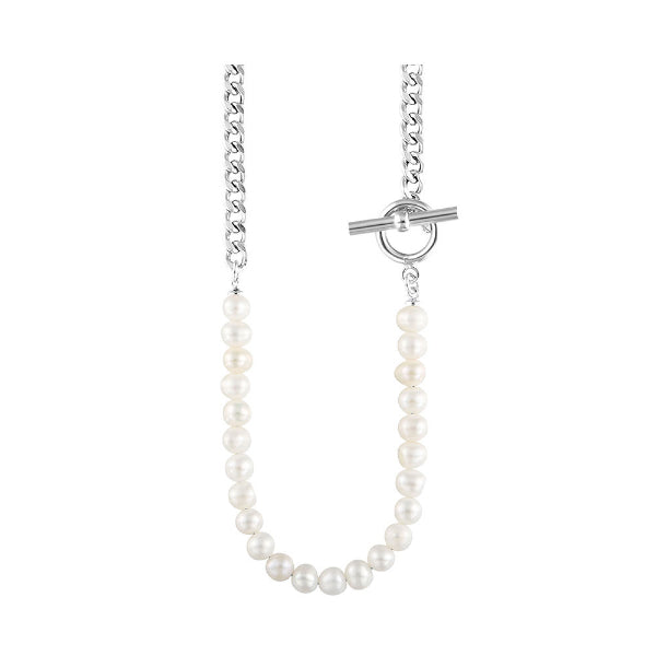 Gems One Silver Necklace