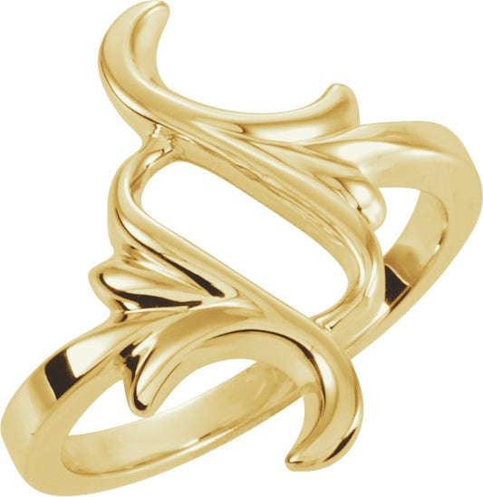 14K Yellow Fashion Ring