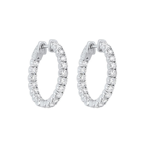 Gems One 14Kt White Gold Diamond (3Ctw) Earring