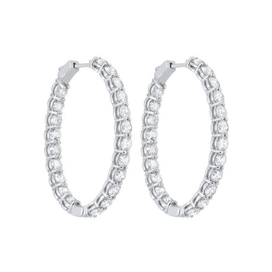 Gems One 14Kt White Gold Diamond (10Ctw) Earring