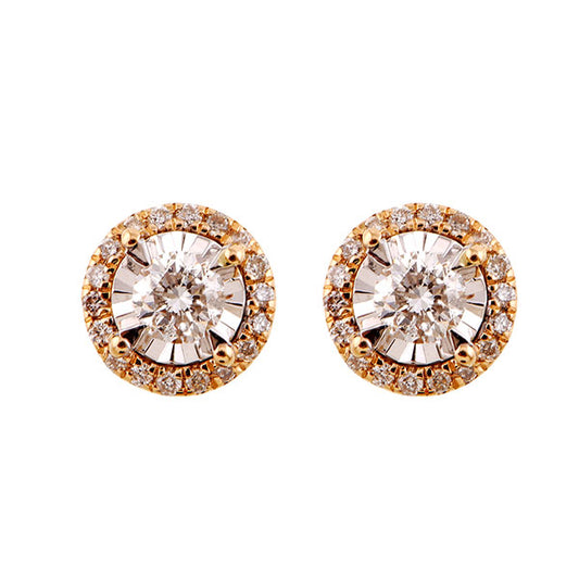 Gems One 14Kt Yellow Gold Diamond (1/3Ctw) Earring