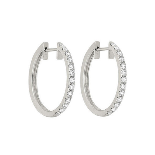 Gems One 14Kt White Gold Diamond (1Ctw) Earring